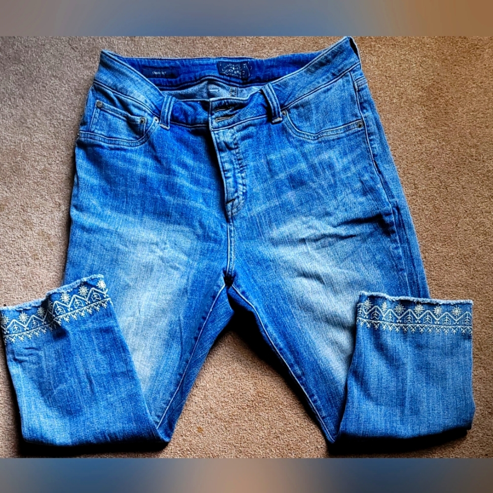 Lucky Brand Emma Crop size 14